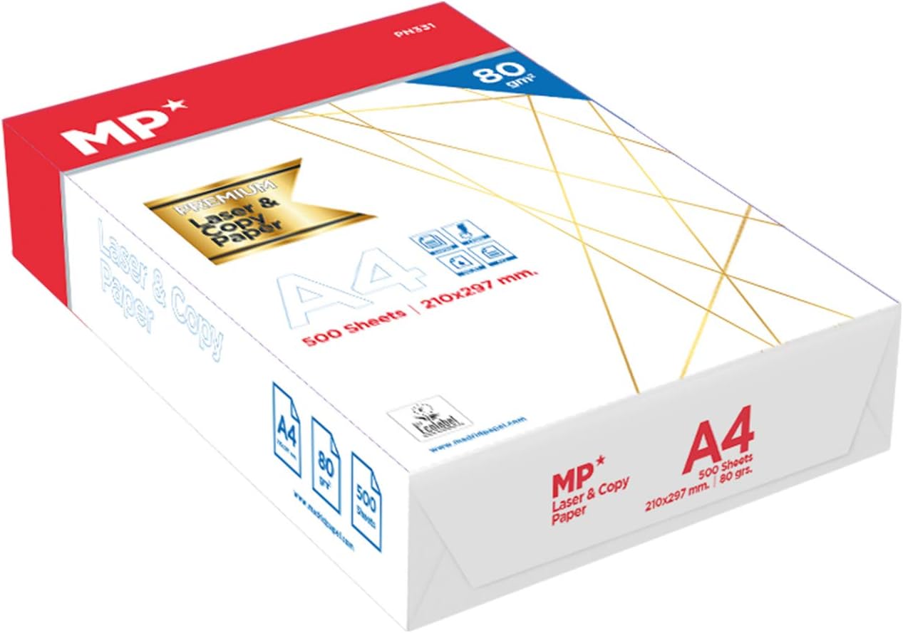 PACK 500 FOLIOS - MP PREMIUM - A4 80 GR