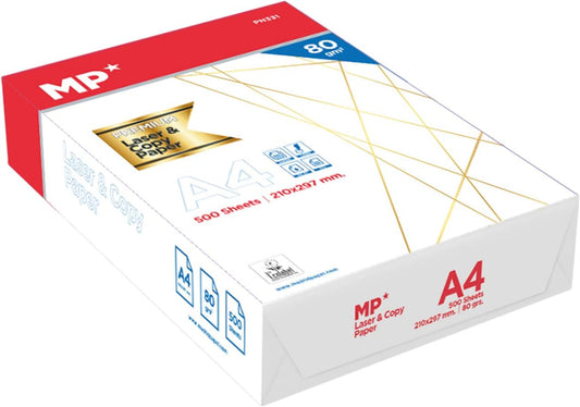 PACK 500 FOLIOS - MP PREMIUM - A4  80 GR